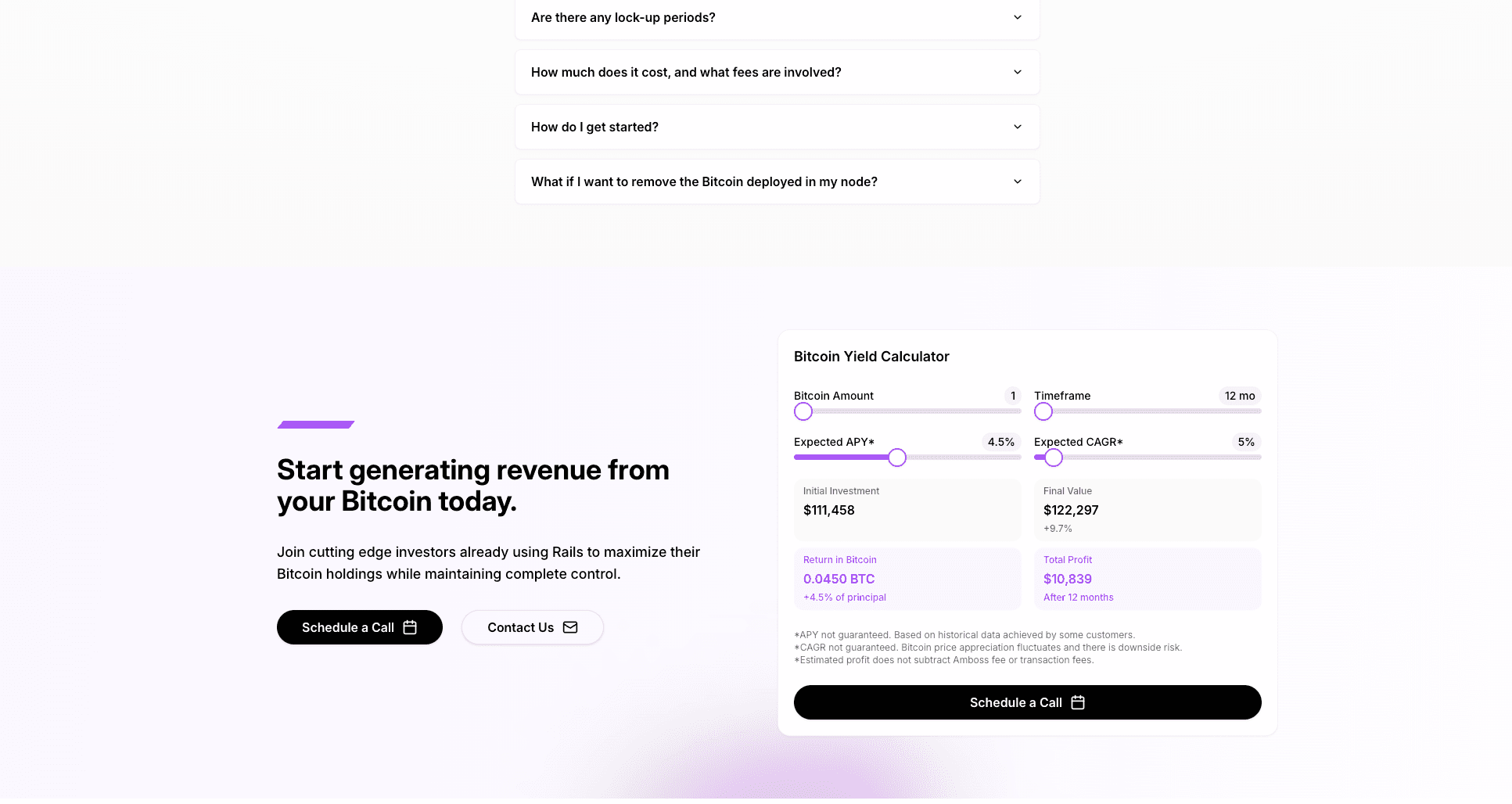 Enabling Self-Custodial Bitcoin Yield impact view